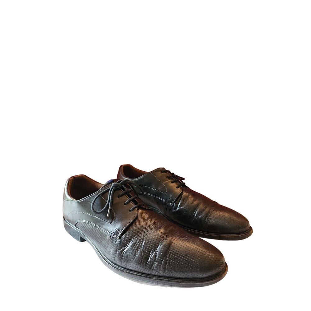 Men's Lloyd Germany Oxfords Dress Shoes Size 10.5 f UK/11.5 US black Leather